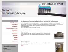 Tablet Screenshot of 4-your-teeth.de
